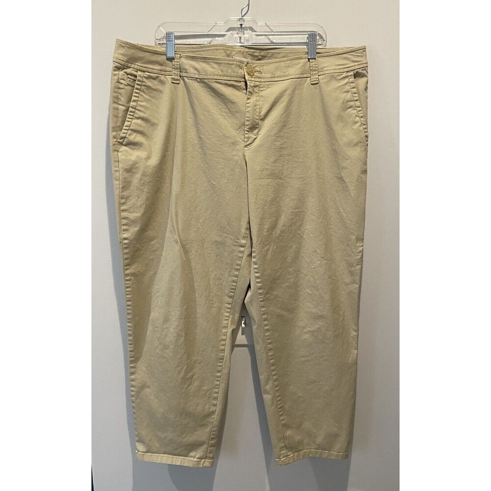 Liz Claiborne Woman’s Size 18W khaki Pants.